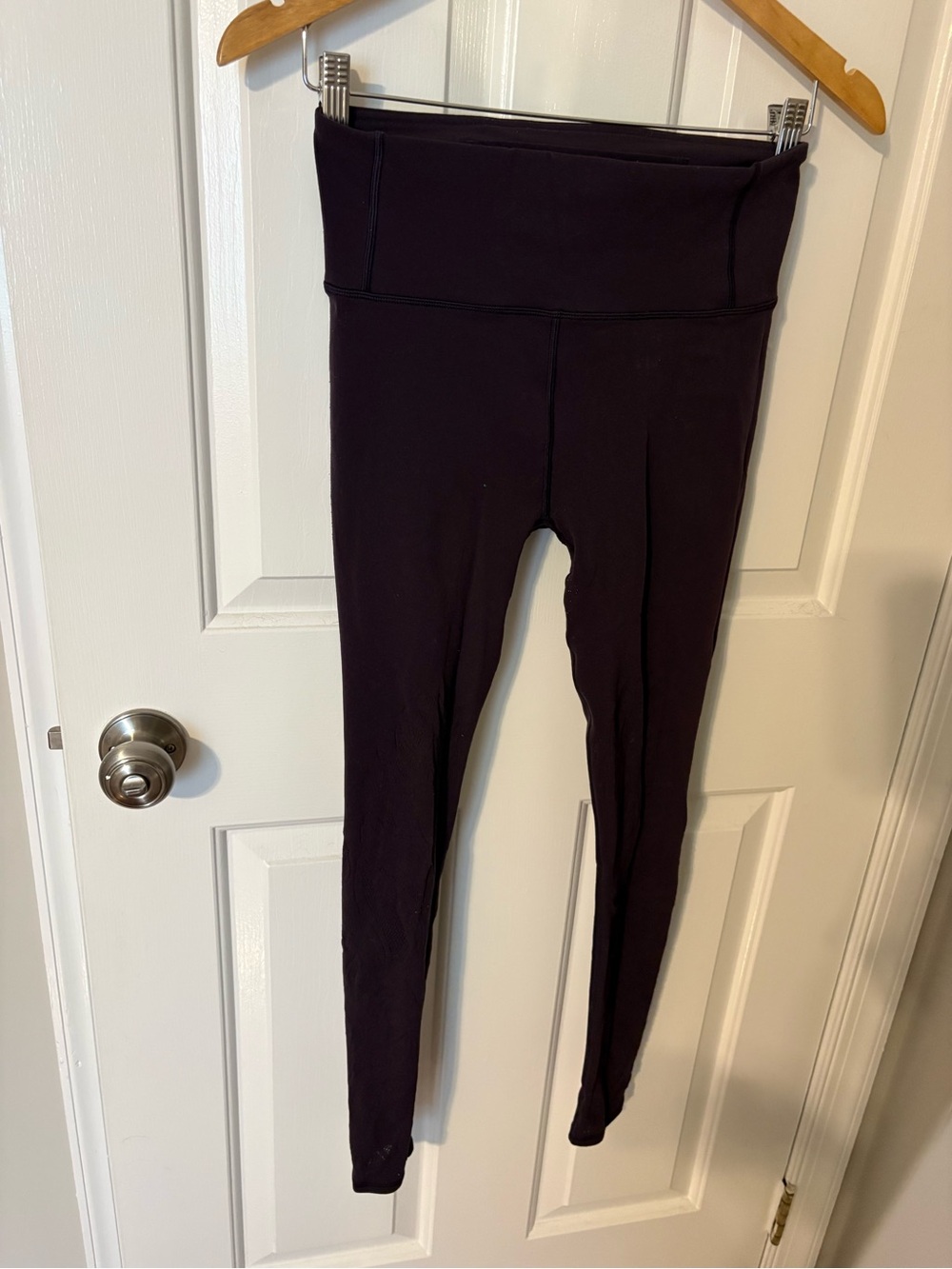 Lululemon laser cut Purple Leggings